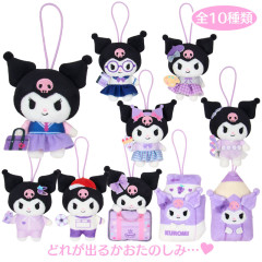 Japan Sanrio Original Secret Plush Mascot - Kuromi : Sanrio School Collection Blind Box
