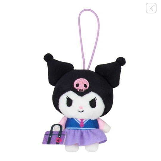 Japan Sanrio Original Secret Plush Mascot - Kuromi : Sanrio School Collection Blind Box - 2