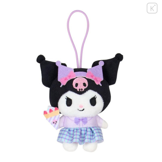 Japan Sanrio Original Secret Plush Mascot - Kuromi : Sanrio School Collection Blind Box - 4