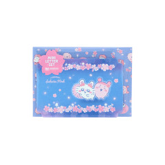 Japan Chiikawa Mini Letter Set - Characters : Sakura Pink Night