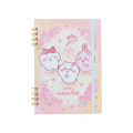 Japan Chiikawa B6 Ring Notebook - Characters : Sakura Pink - 5