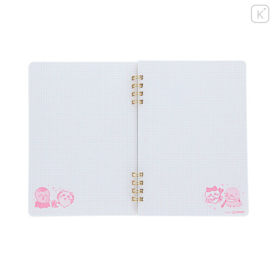 Japan Chiikawa B6 Ring Notebook - Characters : Sakura Pink - 7
