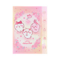 Japan Chiikawa 5 Pockets A4 Index File Holder - Characters : Sakura Pink - 6