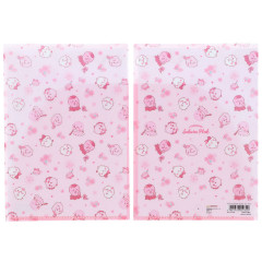 Japan Chiikawa A5 Clear File - Characters : Sakura Pink
