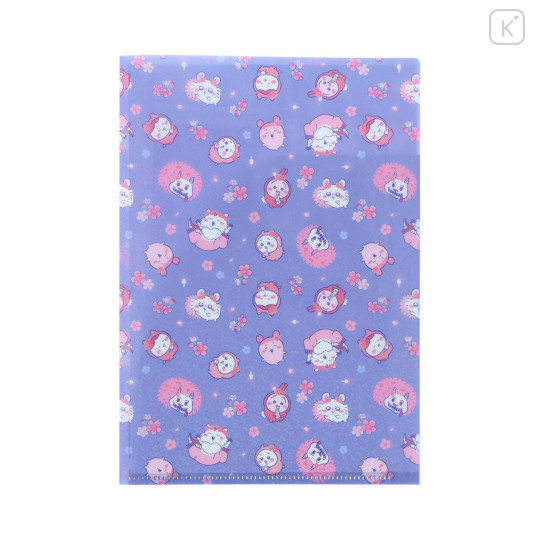 Japan Sanrio A5 Clear File - Characters : Sakura Pink Night - 6
