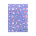 Japan Chiikawa A5 Clear File - Characters : Sakura Pink Night - 7