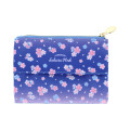 Japan Chiikawa Mini Pouch & Tissue Case - Furuhonya Kani-chan & Momonga : Sakura Pink Night - 6