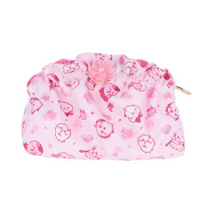 Japan Chiikawa Frill Cosmetic Pouch - Characters : Sakura Pink