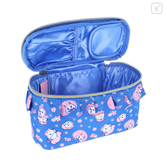 Japan Chiikawa Vanity Pouch - Characters : Sakura Pink Night Frill - 8