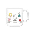 Japan Miffy Plastic Cup - Miffy : Bloom - 3