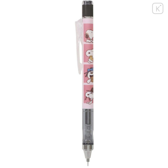 Japan Peanuts Mono Graph Shaker Mechanical Pencil - Snoopy : Family Pink - 3