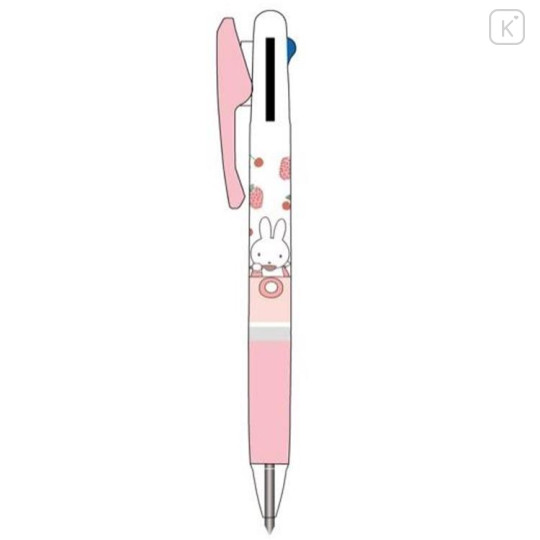Japan Miffy Jetstream 3 Color Multi Ballpoint Pen - Miffy : Strawberry and Cherry - 1