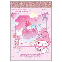Japan Sanrio Mini Notepad - My Melody : Dessert Jelly Pink