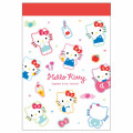Japan Sanrio Mini Notepad - Hello Kitty : Exciting Days - 1