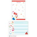 Japan Sanrio Mini Notepad - Hello Kitty : Exciting Days - 2