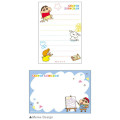 Japan Crayon Shin-chan Mini Notepad - Shinnosuke Nohara & Shiro : Playtime - 2