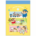 Japan Crayon Shin-chan Mini Notepad - Shinnosuke Nohara : Friends Happy Life - 1