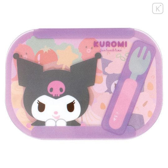 Japan Sanrio Memo Pad - Kuromi : Picnic Bento Style - 1