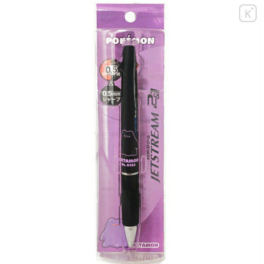 Japan Pokemon Jetstream 2&1 Multi Ballpoint Pen + Mechanical Pencil - Ditto - 1