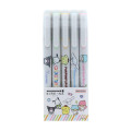 Japan Sanrio Kire-na Double-sided Highlighter Set - Pale - 1