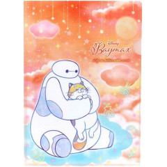 Japan Disney A4 Clear Holder - Baymax : Dreamy and Cute! Bedtime