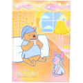 Japan Disney A4 Clear Holder - Piglet & Pooh : Dreamy and Cute! Bedtime - 1