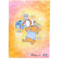 Japan Disney A4 Clear Holder - Piglet & Pooh : Dreamy and Cute! Bedtime - 2