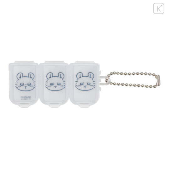 Japan Chiikawa Joint Free Case 3-Compartment - Momonga - 4