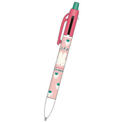 Japan Miffy 2 Color Ballpoint Pen & Mechanical Pencil - Miffy : Strawberry Pink