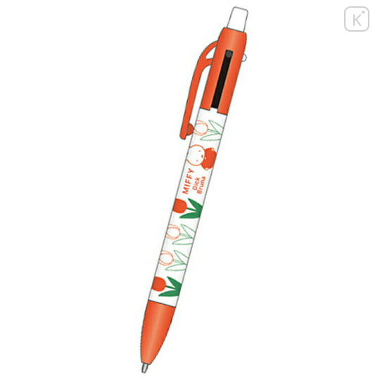 Japan Miffy 2 Color Ballpoint Pen & Mechanical Pencil - Miffy : Flower Bloom - 1