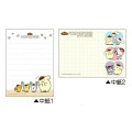 Japan Sanrio Mini Notepad - Pompompurin : 30th Anniversary - 2
