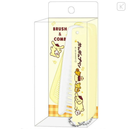 Japan Sanrio Brush & Comb - Pompompurin : 30th Anniversary - 1