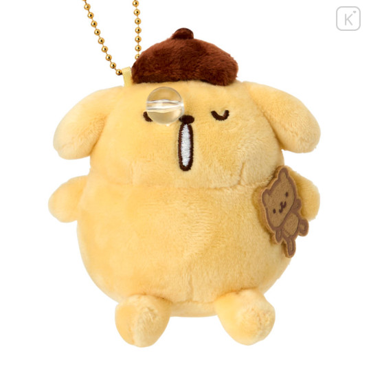 [Pre-order] Japan Sanrio Mascot Holder - Pompompurin : 30th Anniversary Sleeping Snoring - 2