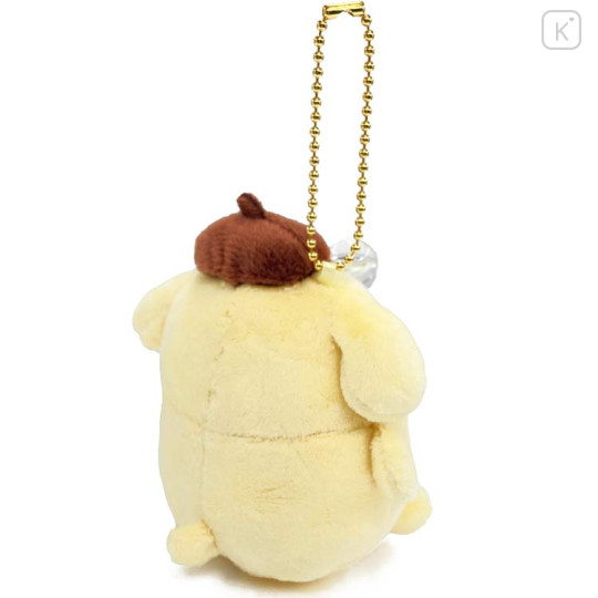 Japan Sanrio Mascot Holder - Pompompurin : 30th Anniversary Sleeping Snoring - 3