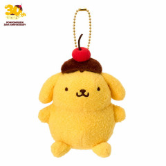 [Pre-order] Japan Sanrio Mascot Holder - Pompompurin : 30th Anniversary Cherry Blossom