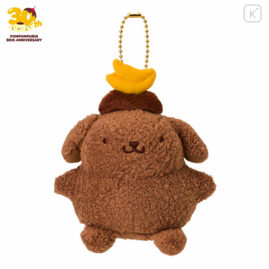 [Pre-order] Japan Sanrio Mascot Holder - Pompompurin : 30th Anniversary Chocolate Banana - 1