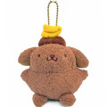 Japan Sanrio Mascot Holder - Pompompurin : 30th Anniversary Chocolate Banana - 1