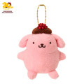 [Pre-order] Japan Sanrio Mascot Holder - Pompompurin : 30th Anniversary Strawberry - 1