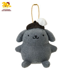 [Pre-order] Japan Sanrio Mascot Holder - Pompompurin : 30th Anniversary Sesame