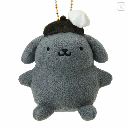 [Pre-order] Japan Sanrio Mascot Holder - Pompompurin : 30th Anniversary Sesame - 2
