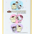 Japan Sanrio Folding Mirror - Pompompurin : 30th Anniversary White - 2