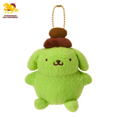 [Pre-order] Japan Sanrio Mascot Holder - Pompompurin : 30th Anniversary Matcha