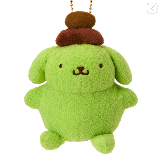 [Pre-order] Japan Sanrio Mascot Holder - Pompompurin : 30th Anniversary Matcha - 2