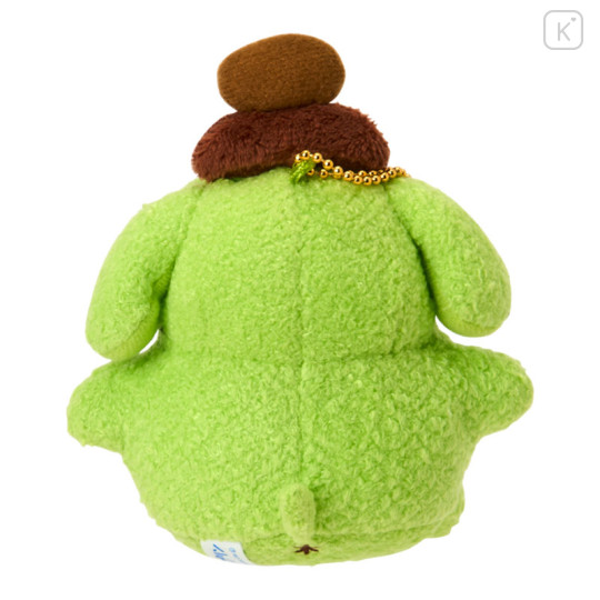 [Pre-order] Japan Sanrio Mascot Holder - Pompompurin : 30th Anniversary Matcha - 3