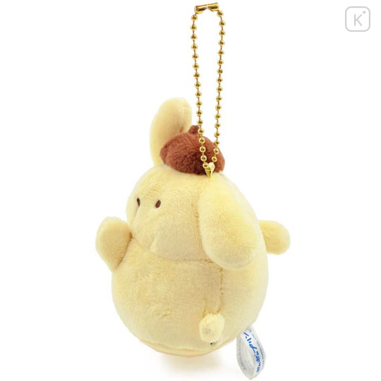 Japan Sanrio Mascot Holder - Pompompurin : 30th Anniversary Oops Butt - 2