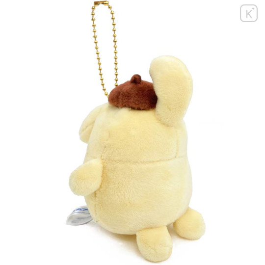 Japan Sanrio Mascot Holder - Pompompurin : 30th Anniversary Oops Butt - 3