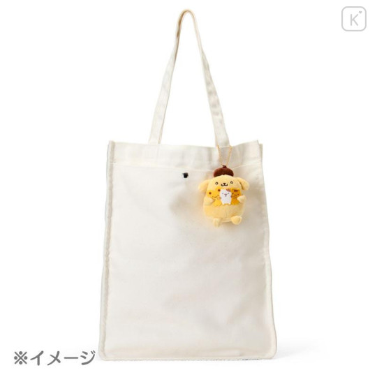 Japan Sanrio Mascot Holder - Pompompurin : 30th Anniversary Oops Butt - 4
