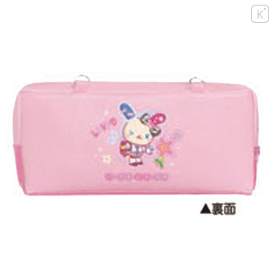 Japan Sanrio Twin Zipper Pen Case - Usahana : Tokimeki Heisei Kogal - 2