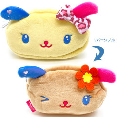 Japan Sanrio Reversible Pouch - Usahana : Tokimeki Heisei Kogal