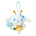 Japan Sanrio Original Mascot Holder - Cinnamoroll : Flower Loving Little Bee - 1